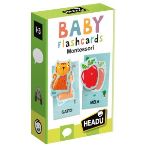HEADU Baby Flashcards Montessori