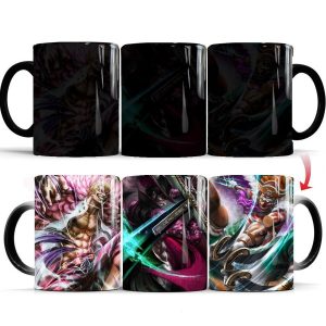 Tazza Magica Termosensibile Doflamingo & Mihawk & Buggy