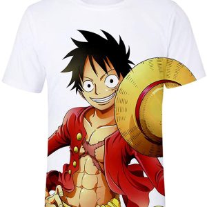 Maglietta 3D Monkey D. Luffy
