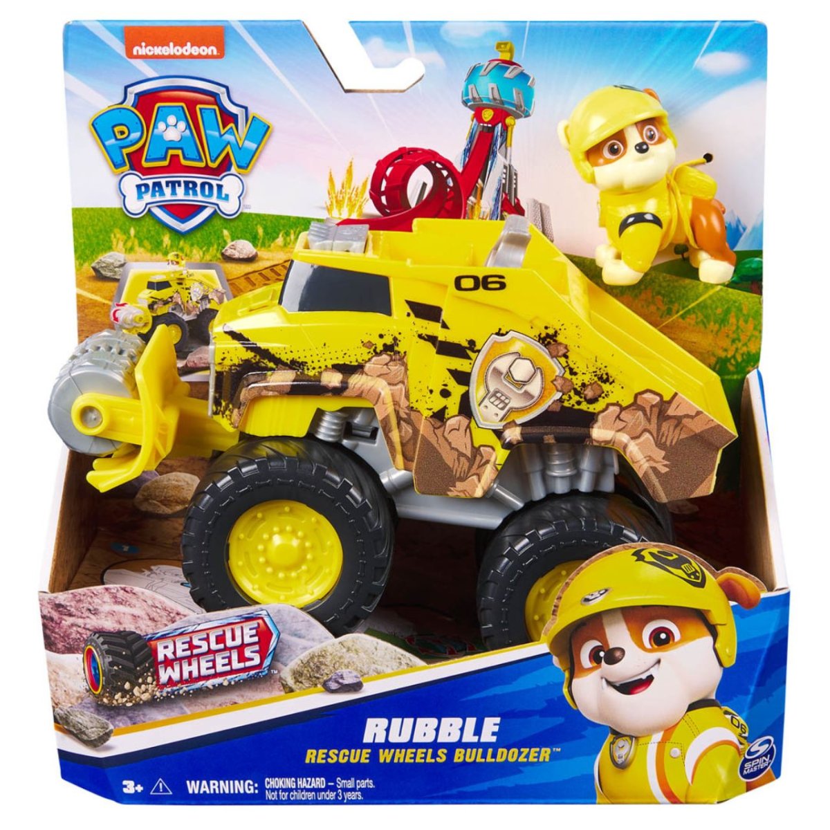 Paw Patrol Rescue Wheels – Veicolo di Rubble - immagine 2